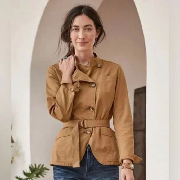 Sundance Jackets & Blazers - Sundance lightweight, cotton/linenblend, utility jacket size large. Excellent co